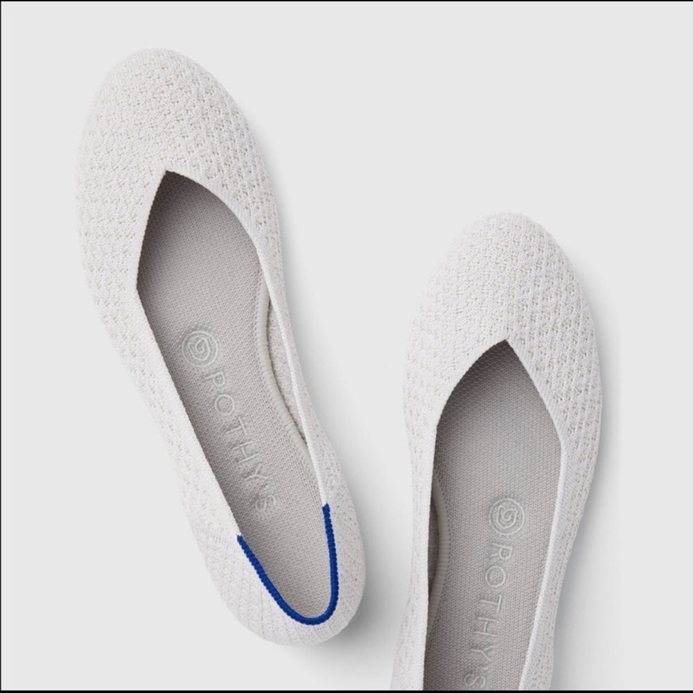 Rothy’s Salt Honeycomb Flat